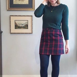 Primark Plaid Mini Skirt, US 6, UK 10